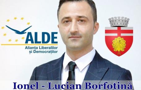 Lucian Borfotină, candidatul ALDE la Primăria Botoșani