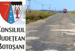 CJ Botoșani anunță asfaltarea tronsonului de drum Prăjeni - Plugari