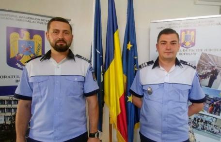 „Secunda care a făcut diferența” - Polițiști din Botoșani felicitați de ministrul Marcel Vela