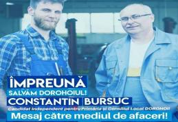 Constantin Bursuc: „Am hotărât să candidez INDEPENDENT din sute de motive”