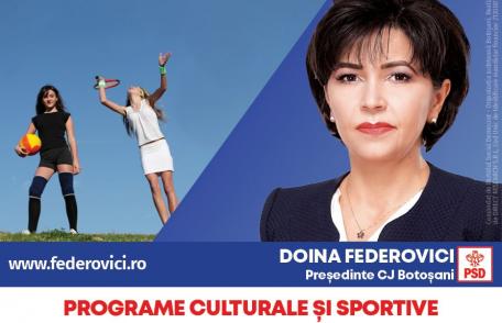 Doina Federovici: La Consiliul Județean voi repune Botoșaniul pe harta turistică a României prin valorificarea turismului cultural, ecumenic și al tra