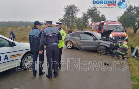 Accident grav în județul Botoșani. Un bărbat de 43 de ani a decedat
