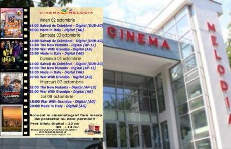 Vezi ce filme vor rula la Cinema „MELODIA” Dorohoi, în săptămâna 2 – 8 octombrie – FOTO