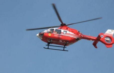 Bărbat din Dorohoi diagnosticat COVID 19, preluat de urgență de elicopterul SMURD 