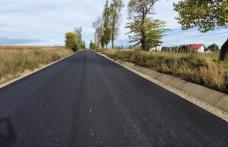 CJ Botoșani anunță finalizarea lucrărilor de reparații pe încă 6 km de drum județean - FOTO