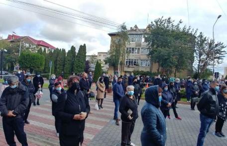Zeci de efective de polițiști, jandarmi și polițiști locali au acționat pe timpul evenimentului desfășurat la biserica „Sf. Vineri” din Dorohoi