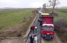 A început asfaltarea drumului județean Ionășeni - Mășcăteni - FOTO