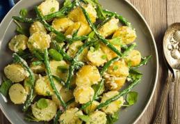Salată de cartofi și fasole verde