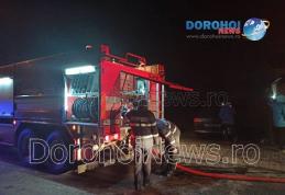 Incendiu puternic la Botoșani. Proprietarul, în vârstă de 40 ani, a fost găsit decedat