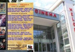 Vezi ce filme vor rula la Cinema „MELODIA” Dorohoi, în săptămâna 15 – 21 ianuarie – FOTO