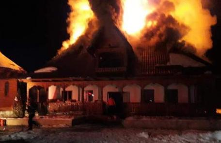 15 incendii la Botoșani, în cele patru zile de ger