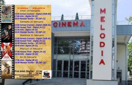 Vezi ce filme vor rula la Cinema „MELODIA” Dorohoi, în săptămâna 19 – 25 februarie – FOTO