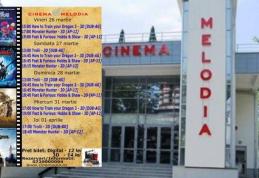Vezi ce filme vor rula la Cinema „MELODIA” Dorohoi, în săptămâna 26 martie – 1 aprilie – FOTO