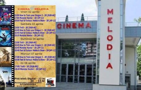 Vezi ce filme vor rula la Cinema „MELODIA” Dorohoi, în săptămâna 2 – 8 aprilie – FOTO