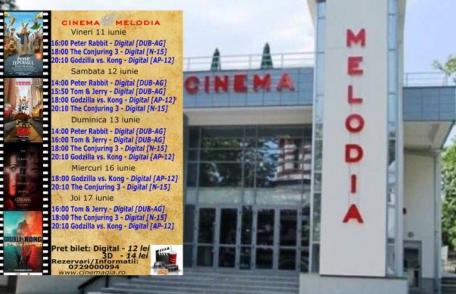 Vezi ce filme vor rula la Cinema „MELODIA” Dorohoi, în săptămâna 11 – 17 iunie – FOTO