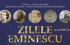 Zilele Eminescu, ediția din iunie, la Memorialul Ipotești