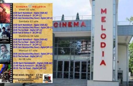 Vezi ce filme vor rula la Cinema „MELODIA” Dorohoi, în săptămâna 2 - 8 iulie – FOTO