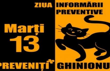 Marți, 13 - Ziua Informării Preventive