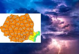 Alertă meteo de vijelii și grindină pentru județul Botoșani