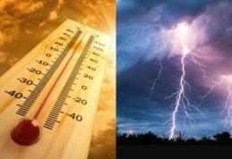 Județul Botoșani se află sub incidența a patru avertizări de căldură și instabilitate atmosferică timp de două zile