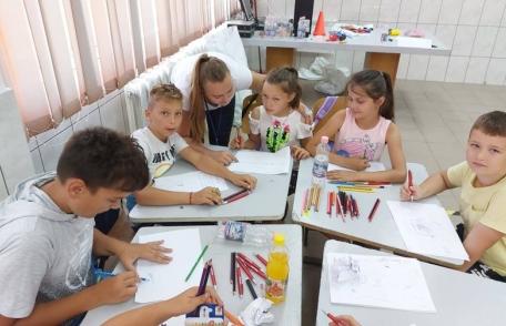 Școala de vară - proiect implementat în cadrul Școlii Profesionale „Sfântul Apostol Andrei” Smârdan - FOTO