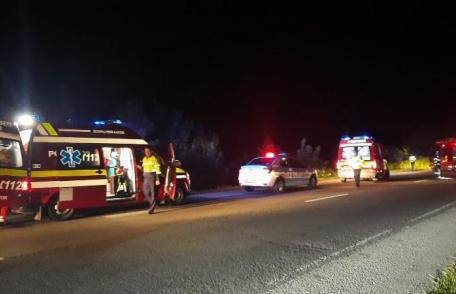 Accident cu patru victime produs la Bistrița de un șofer din Dorohoi - FOTO