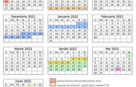 Calendarul anului școlar 2021-2022. Vezi schimbările aduse de Ministerul Educației!