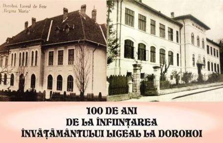 100 de ani de la înființarea învățământului liceal la Dorohoi