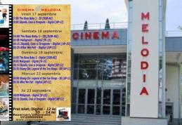 Vezi ce filme vor rula la Cinema „MELODIA” Dorohoi, în săptămâna 17 - 23 septembrie – FOTO