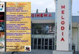 Vezi ce filme vor rula la Cinema „MELODIA” Dorohoi, în săptămâna 24 - 30 septembrie – FOTO