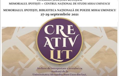Atelierele de interpretare a textului CreativLit la Ipotești