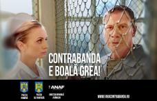 A fost lansată noua campanie națională anti-contrabandă „Contrabanda e boală grea!”