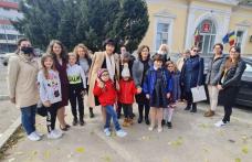 De Ziua Bastonului Alb, OFSD Botoșani este alături de copiii nevăzători - FOTO