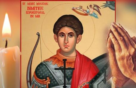 Rugăciune puternică de Sfântul Mucenic Dimitrie, Izvorâtorul de Mir
