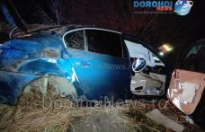 Accident la Dumbrăvița! Femeie ajunsă la spital după ce o mașină a ieșit de pe carosabil - FOTO