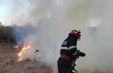 Opt incendii înregistrate în ultimele 24 de ore în județul Botoșani - FOTO