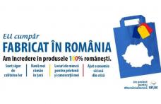 Comunicat de presă: Și eu cumpăr FABRICAT ÎN ROMÂNIA