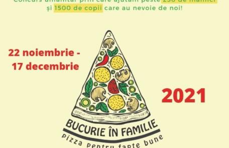 Campania „Bucurie în familie – pizza pentru fapte bune” în școlile din municipiul Dorohoi