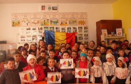 Ziua Națională a României sărbătorită și la școala „Ștefan cel Mare” din Ibănești