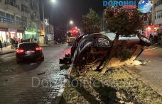 Accident la Dorohoi! Două tinere au ajuns la spital după ce două mașini s-au izbit puternic pe Bulevard - FOTO