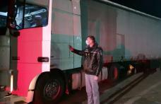 A testat vigilenţa poliţiştilor de frontieră la volanul unui camion radiat din circulaţie - FOTO