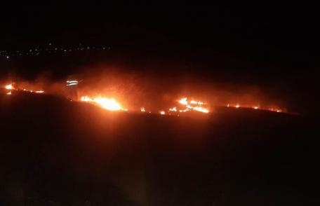 35 hectare de vegetație distruse în incendii duminică după-amiază, în județul Botoșani