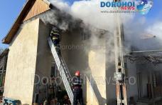 Incendiu la o casă din Dorohoi! Pompierii au intervenit de urgență - FOTO