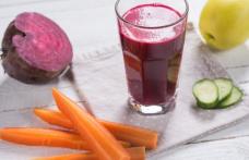 Efectele benefice ale consumului de suc din morcovi, mere și sfeclă