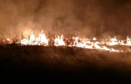 Zece incendii în ultimele 24 de ore în județul Botoșani