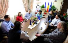 Consiliul Județean Botoșani a primit o delegație a asociației americane United Aid Foundation - FOTO