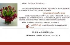 Mesajul Primarului Dorin Alexandrescu de Ziua Internațională a Femeii