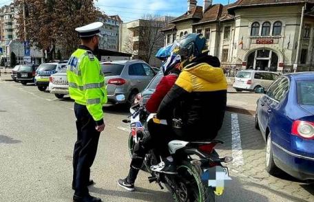 Acțiune pentru prevenirea accidentelor cu bicicliști motocicliști și trotinete electrice - FOTO