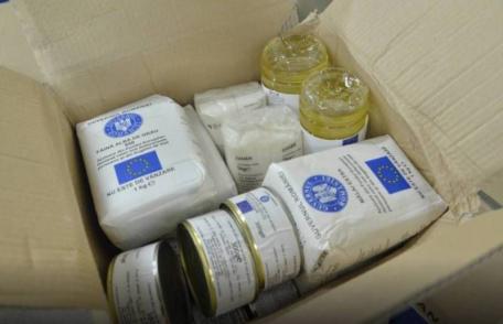 DAS Dorohoi: Distribuire pachete cu produse alimentare și de igienă