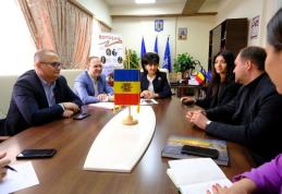 Primarul Chișinăului în vizită la Consiliul Județean Botoșani - FOTO
